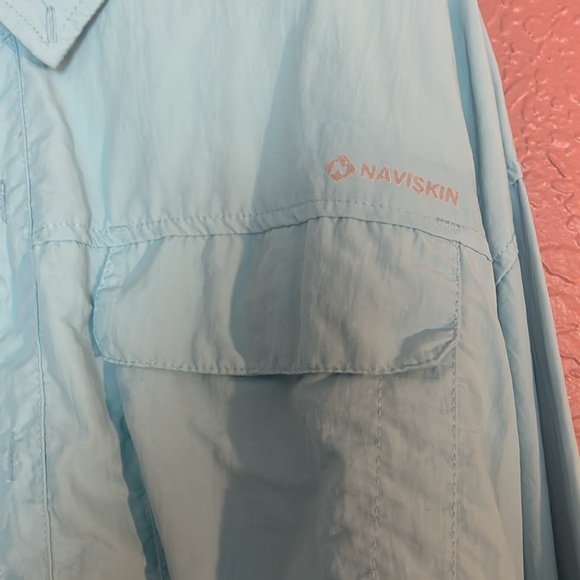 Naviskin men’s long sleeve lightweight button-down size XL EUC - Picture 3 of 5